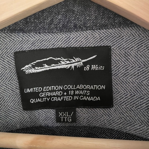 18 Waits Mens Button Up Shirt - Large - Picture 4 of 6